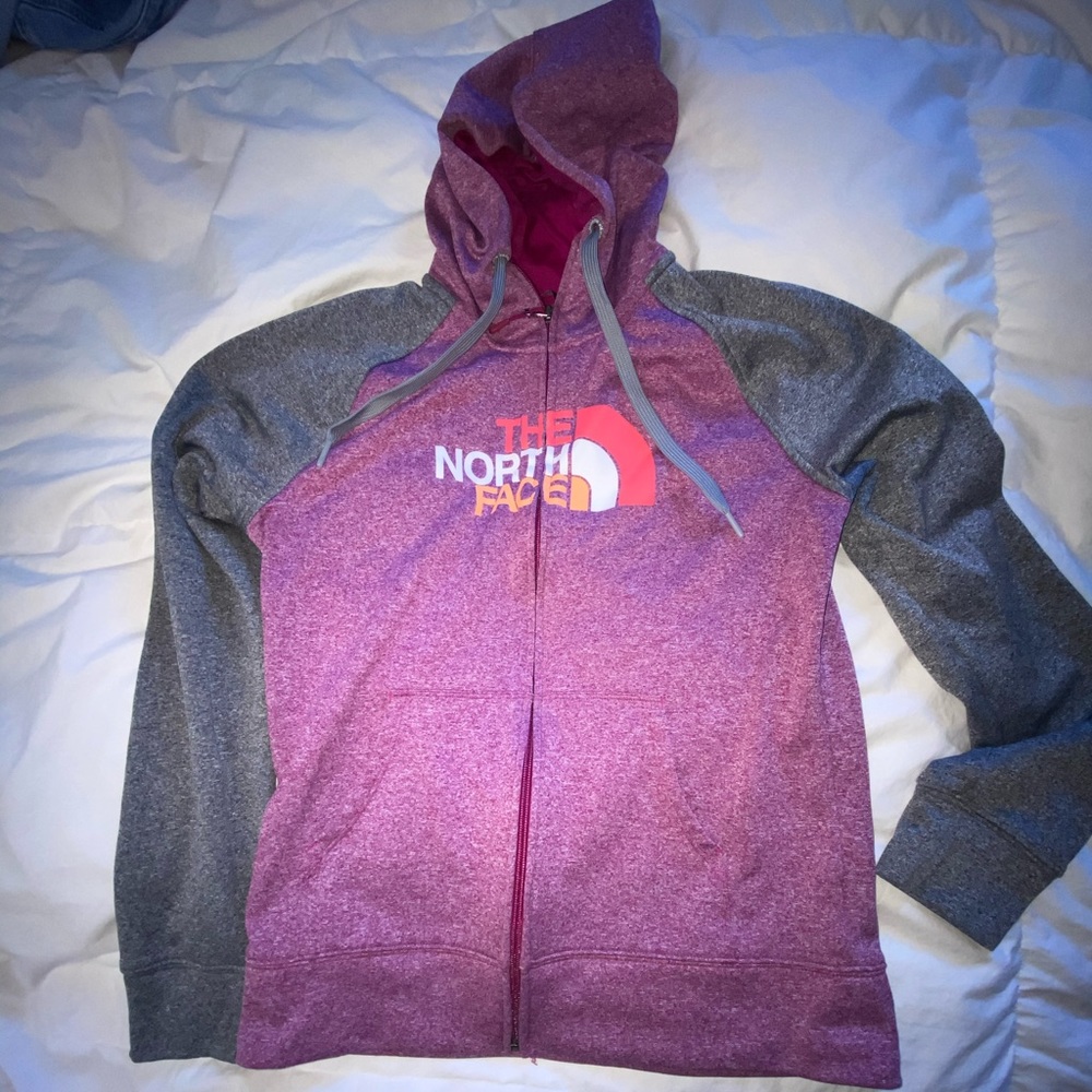 The North Face zip up